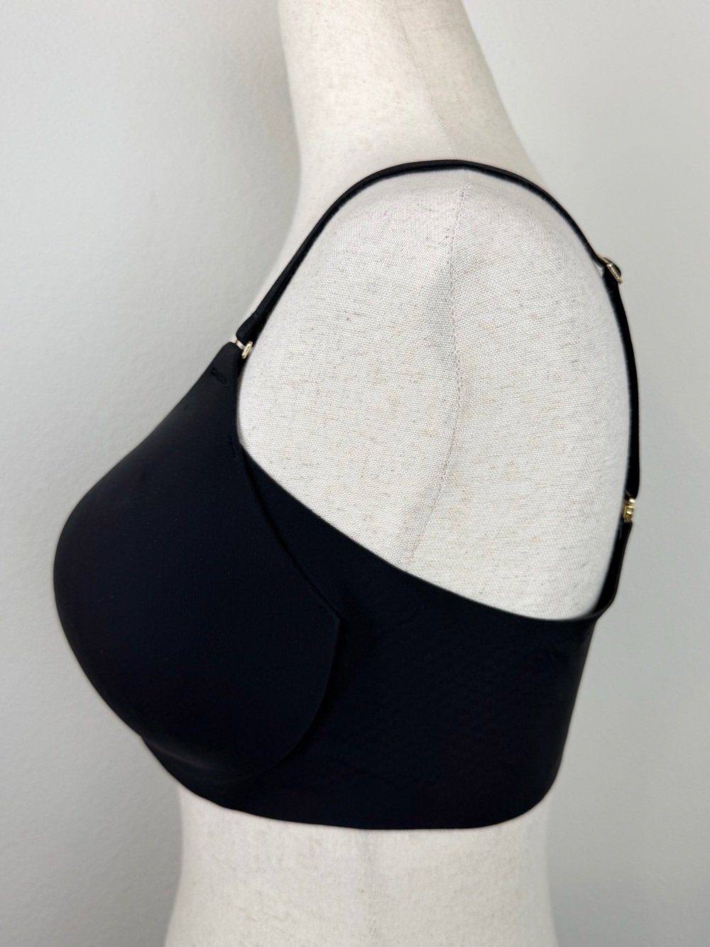 Honeylove CloudEmbrace Wireless Contour T-Shirt Bra in Black Size 34D - Picture 8 of 9